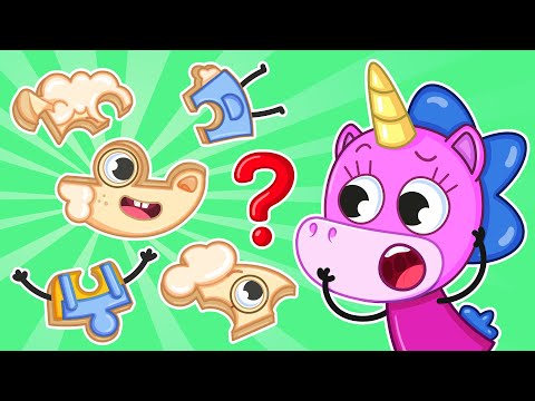 Melhor Quebra-Cabeça Corporal! | Onde Está Meu Corpo? 😊🧩 | Pequenina Mimi🦄