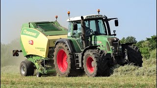 Fendt 820 Vario + Krone Comprima V 150 XC | Soc.Agr.BERGAMIN