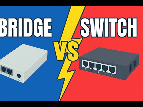 Bridge vs Switch | Difference Between Bridge and Switch in Networking | Brainleague Learning