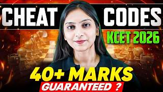 Kcet 2026 Cheat Codes Top Guess Tricks Exam Day Strategy