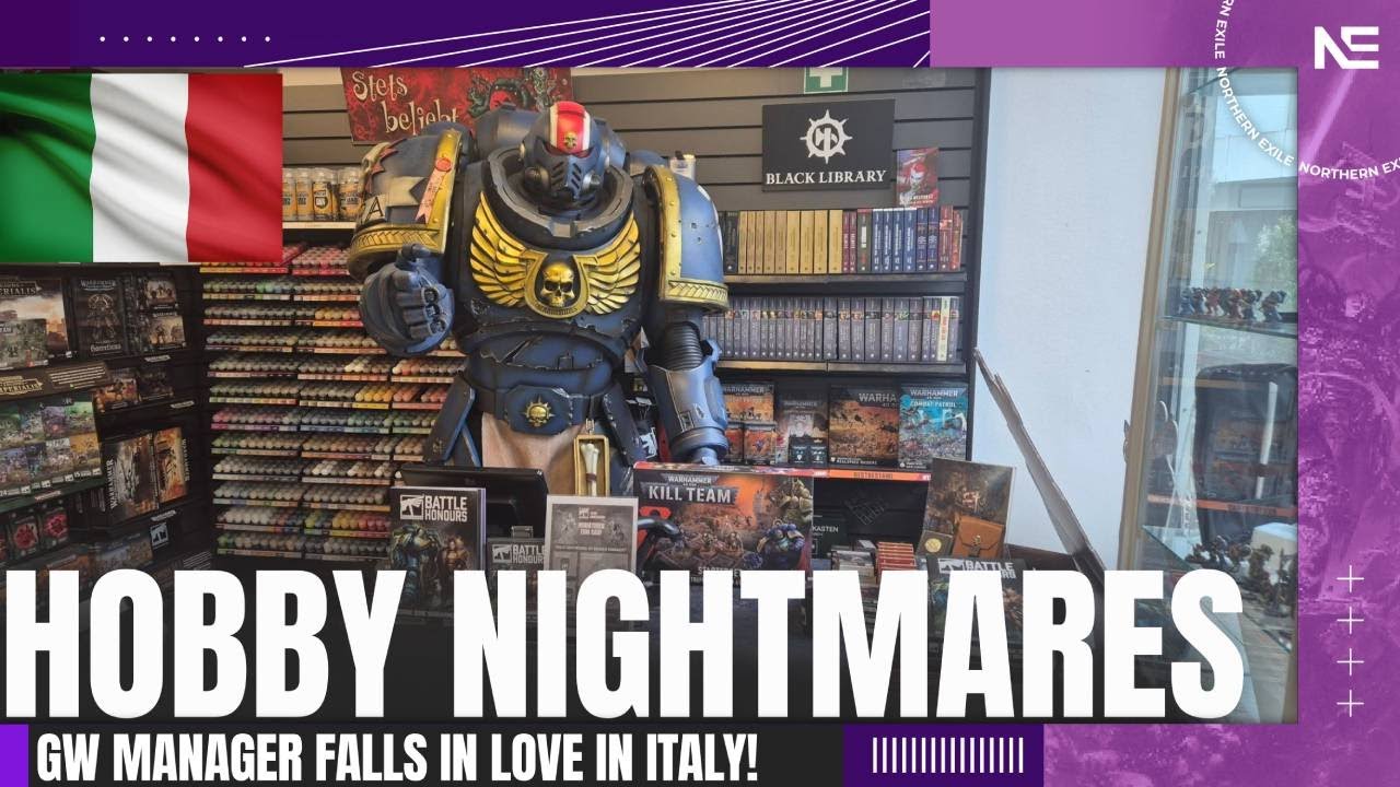Менеджер Games Workshop влюбился в Италии! Чао!