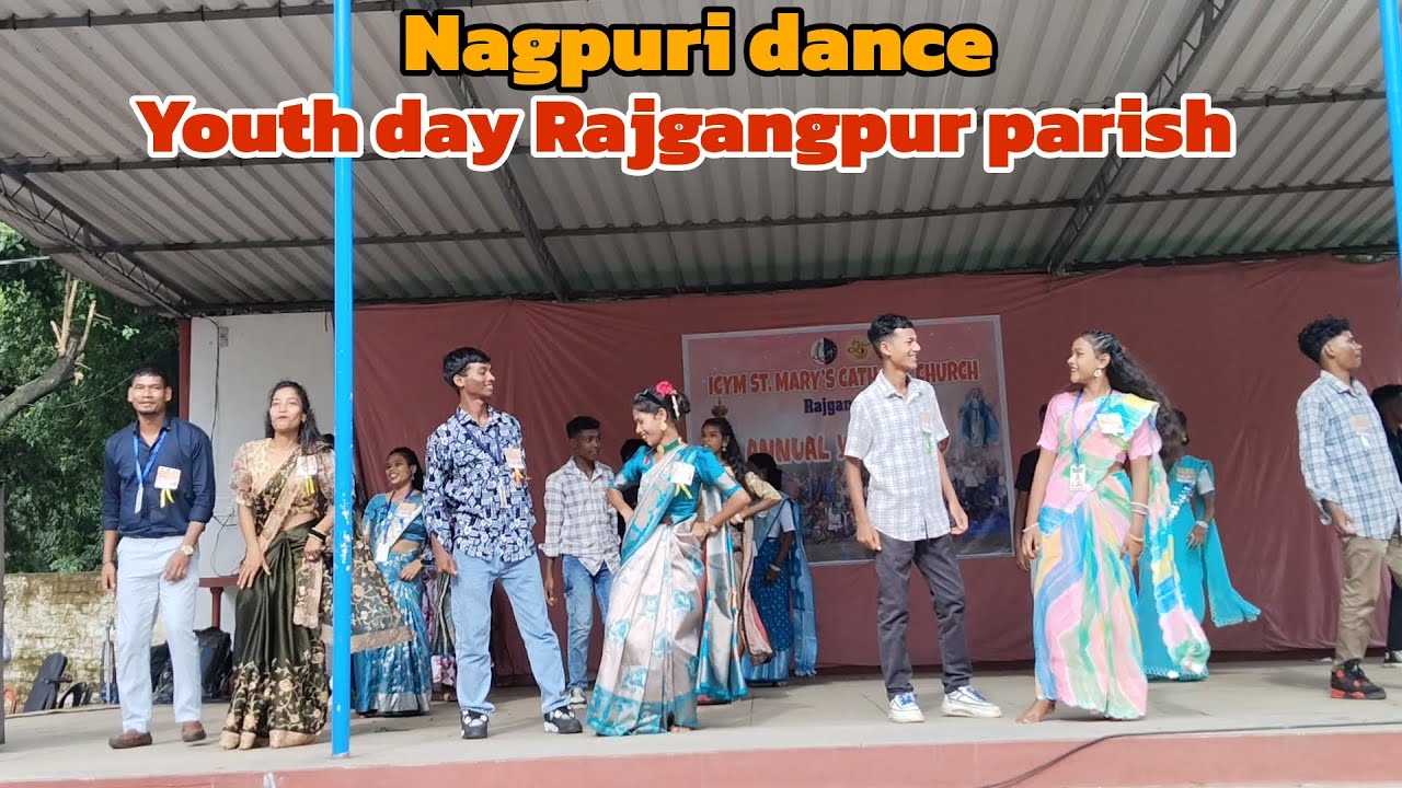 Old nagpuri dance performance||Youth day Rajgangpur parish2025||miss dp