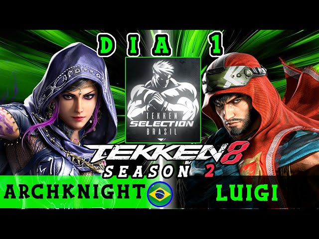 &TEAM AWAKEN THE BLOODLINE スクラッチ 2等 TEKKEN 8 Season 2 | RNG- ArchKnight vs Luigi | Dia 01