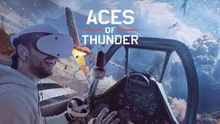 Aces of Thunder Deluxe Edition - First Look on PSVR2! Next-Gen Dogfights That Blew My Mind 💥