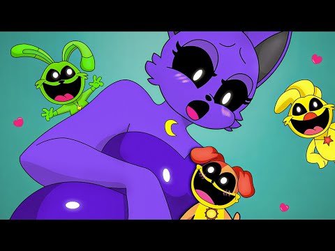 CATNAP x DOGDAY meet guests | Poppy Playtime Chapter 3 Animation