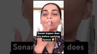 Sonam kapoor's lip balm hack😱  #hack #shorts #viral Wealth