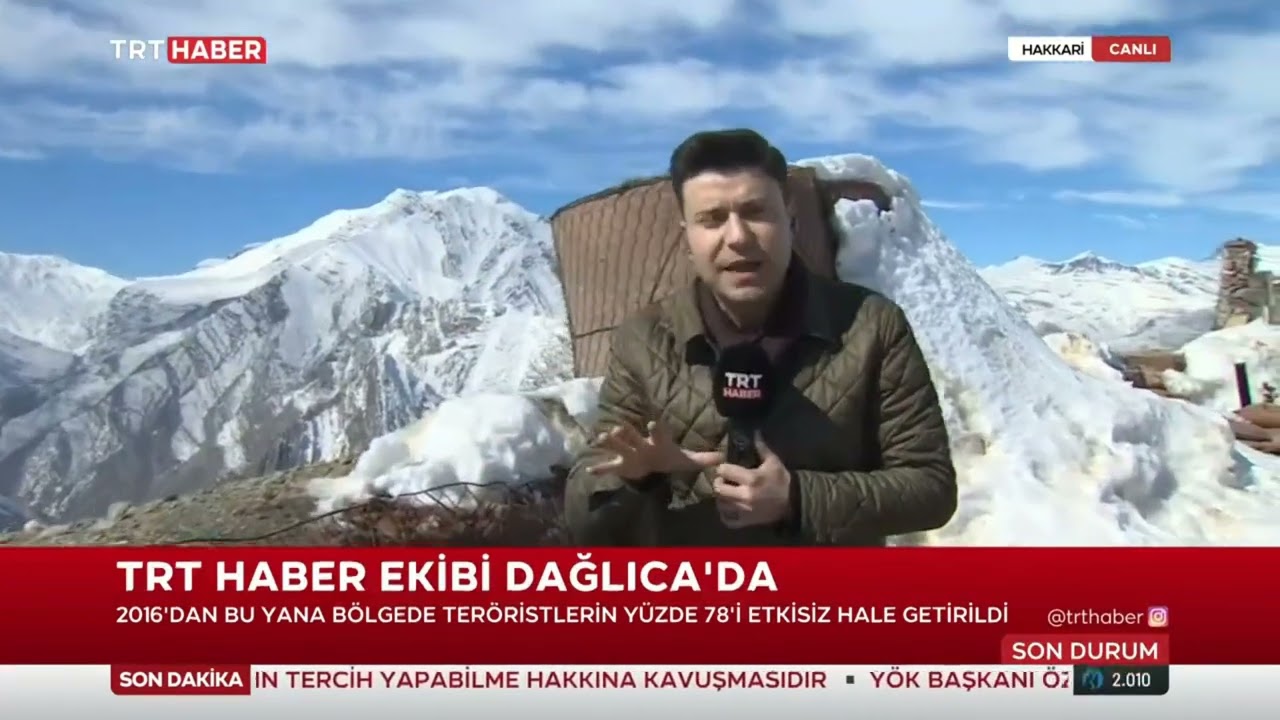 Hakkari Dağlıca Son Durum 14.02.2022 TURKEY