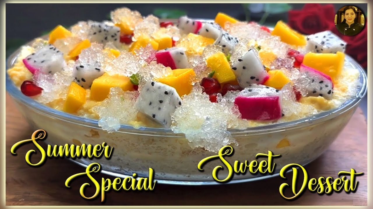 गर्मियों की ख़ास रेसिपी | Summer Special Healthy, & Delicious Sweet Dessert Recipe |