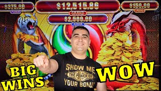 OMG I Won HUGE On Dragon & Tiger Slot Machine screenshot 3