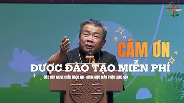 LỜI CÁM ƠN TỪ GIÁO PHẬN TRUYỀN GIÁO LẠNG SƠN | Đức cha Giuse Châu Ngọc Tri