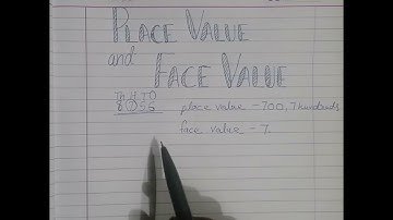 EASY TRICK TO UNDERSTAND PLACE VALUE AND FACE VALUE || Short Tricks || MATHEMATICS ||
