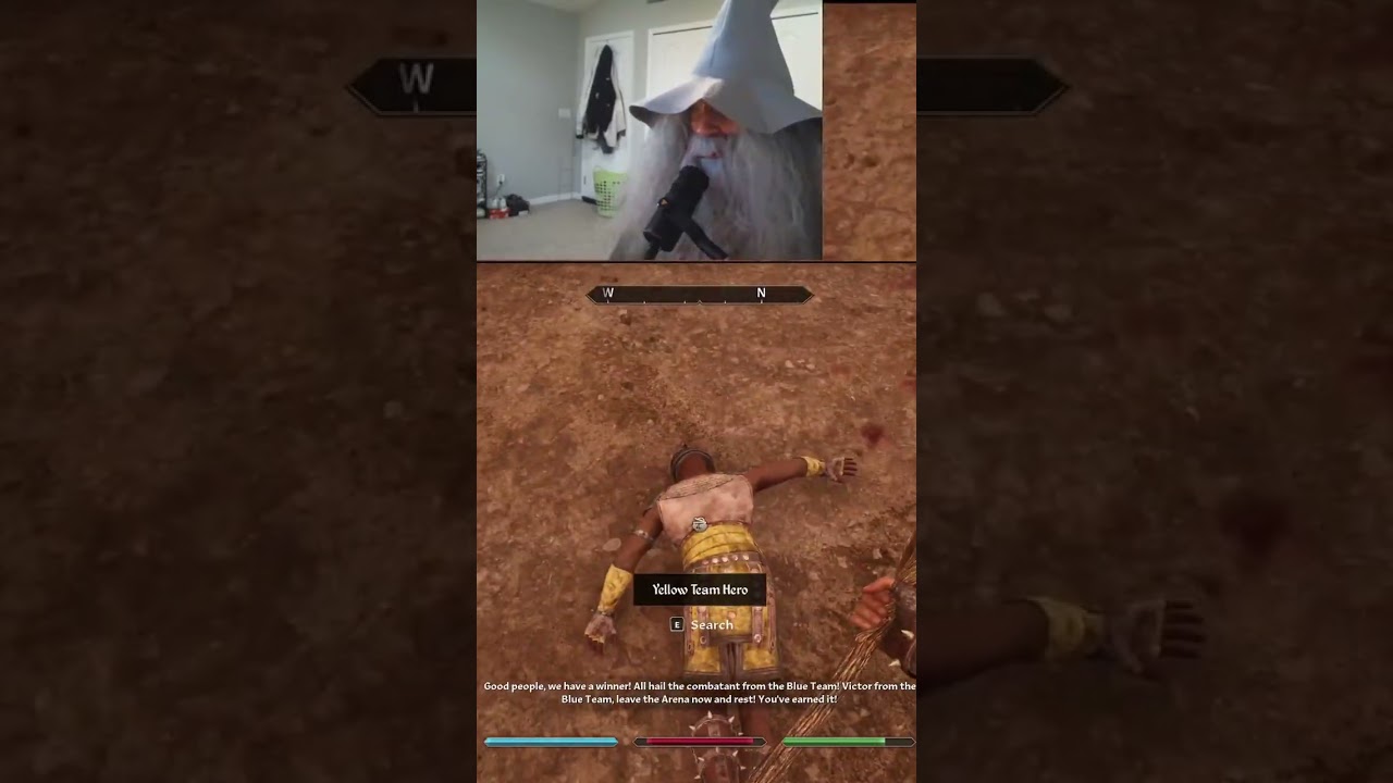 Wizards run this arena! 