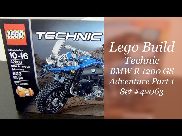 Lego BMW R 1200 GS gears up for miniature plastic adventure