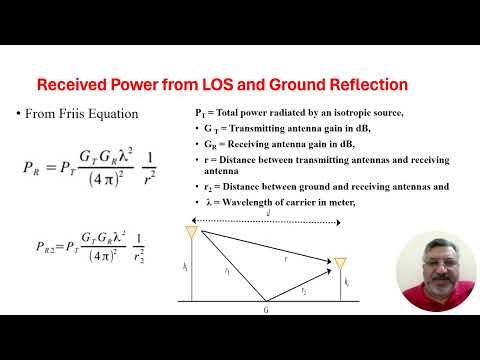 Wireless Communication System Unit 14: Two Rays Reflection Model - YouTube