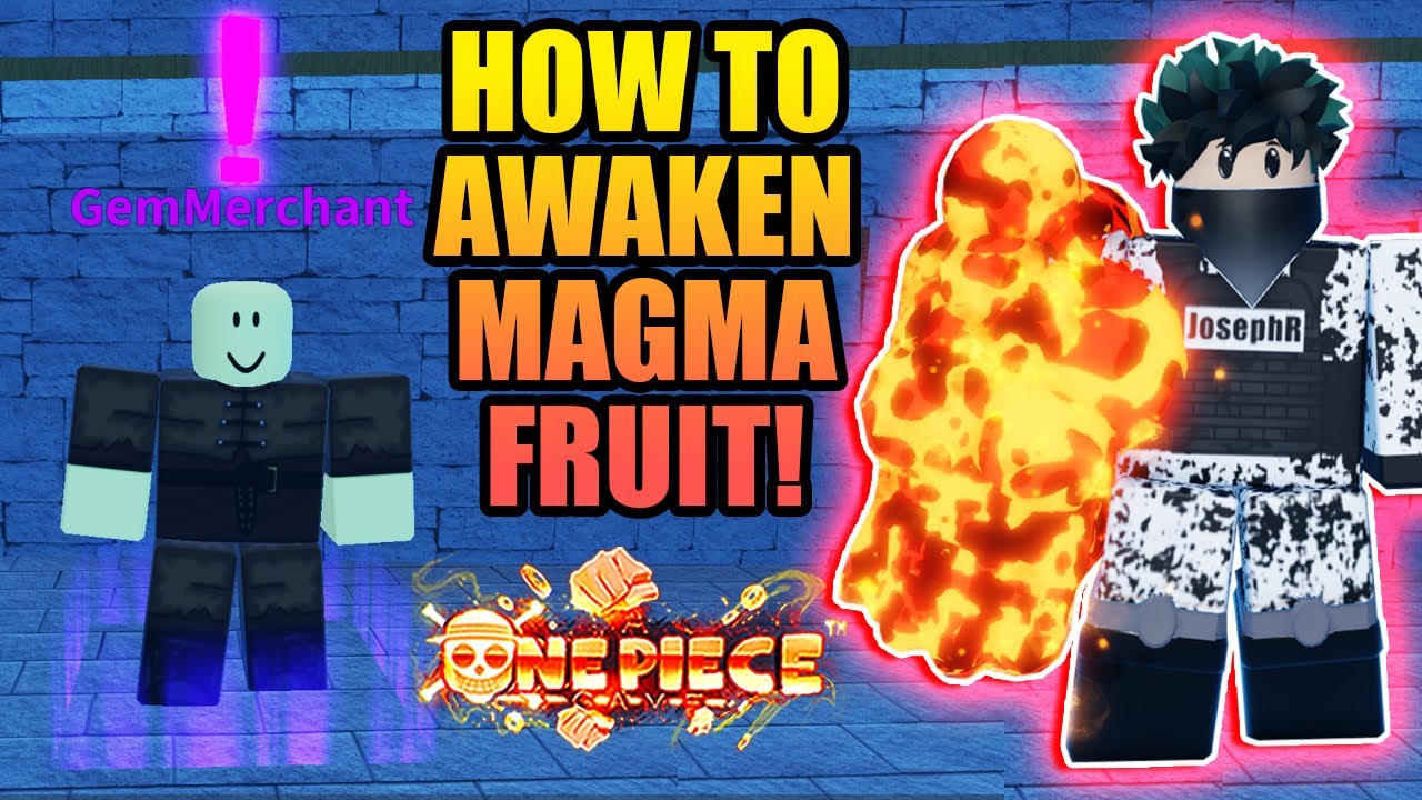 Magma Awakening Showcase in Blox Fruits! 