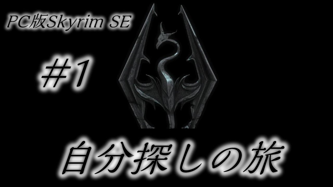 【出演作でギネスに挑戦!?】PC版スカイリムSE　自分探しの旅#1