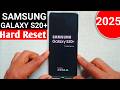 Samsung Galaxy S20+ Hard Reset/Factory Reset || unlock pattern #2025