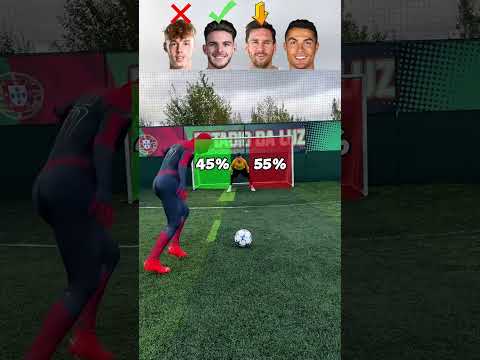 Palmer VS Rice VS Messi VS Ronaldo Free Kick Challenge