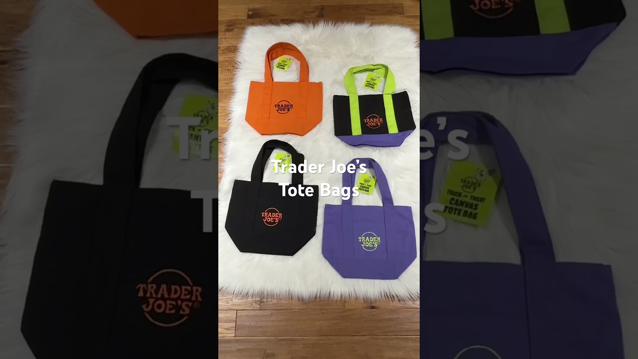 Trader Joe’s Mini Tote Bags Halloween Edition