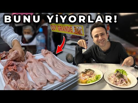 Bakın Neler Yiyorlar ? - Peru Sokak Yemeklerine Doyduk