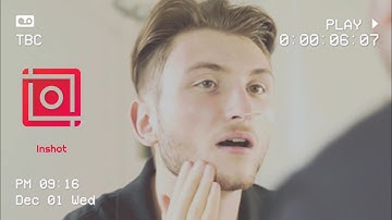 Retro VHS EFFECTS On InShOt App (Inshot Tutorial)