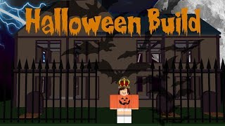 Spooky Halloween Speed Build | Roblox