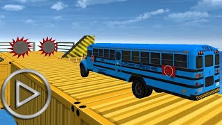 لعبة -قيادة -الحافلة  - العاب سيارات - العاب -اتوبيسات - العاب- باصات -Impossible Bus Stutns screenshot 5