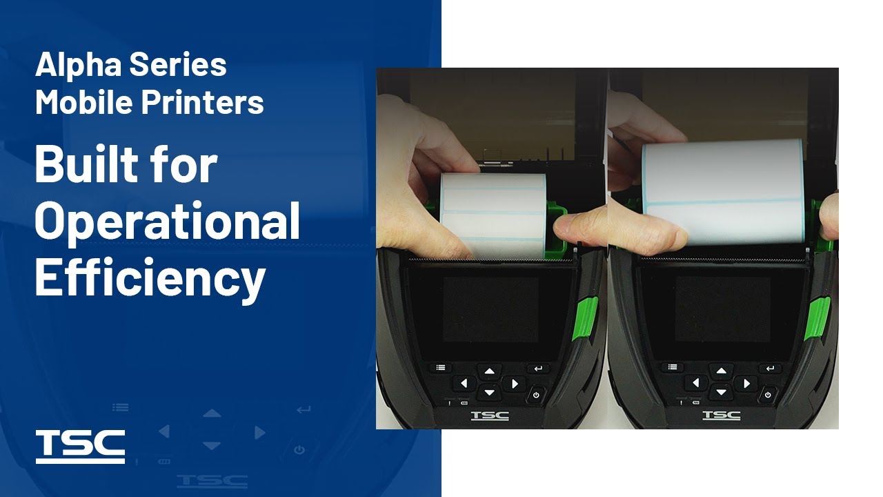 Alpha Printer Alpha Series Mobile Printers: Built for Operational Efficiency - YouTube