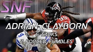 Adrian Clayborn 6 Sack game against Dallas Cowboys - Highlights - Free Agent Profile
