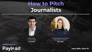 How to Pitch Journalists