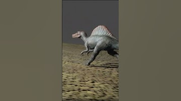 Spinosaurus Walk Cycle #shorts #dinosaur