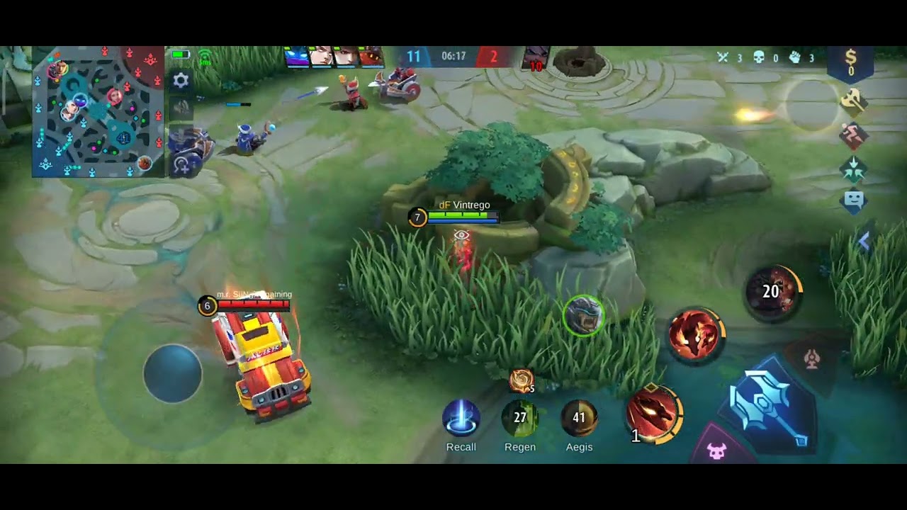 Valir Legend Skin Infernal Blaze Gameplay. Gold Laner