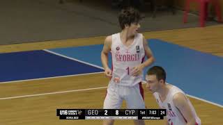 Luka Mujirishvili Highlights - European Championship U16