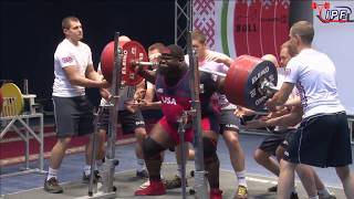 Ray Williams - 1090kg 1st Place 120+kg - IPF World Classic Powerlifting Championships 2017