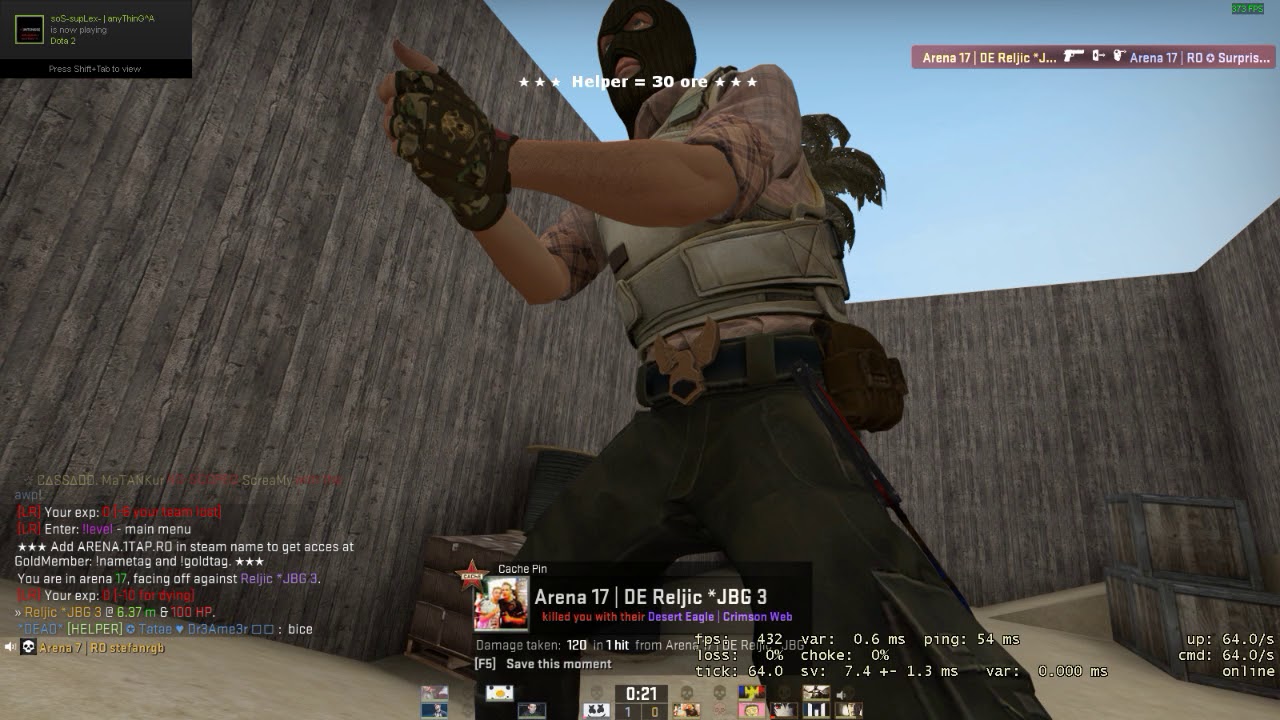 CS:GO | Arena.1tap.ro - YouTube