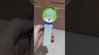 HANDHELD FAN WITH RGB LIGHT #shorts