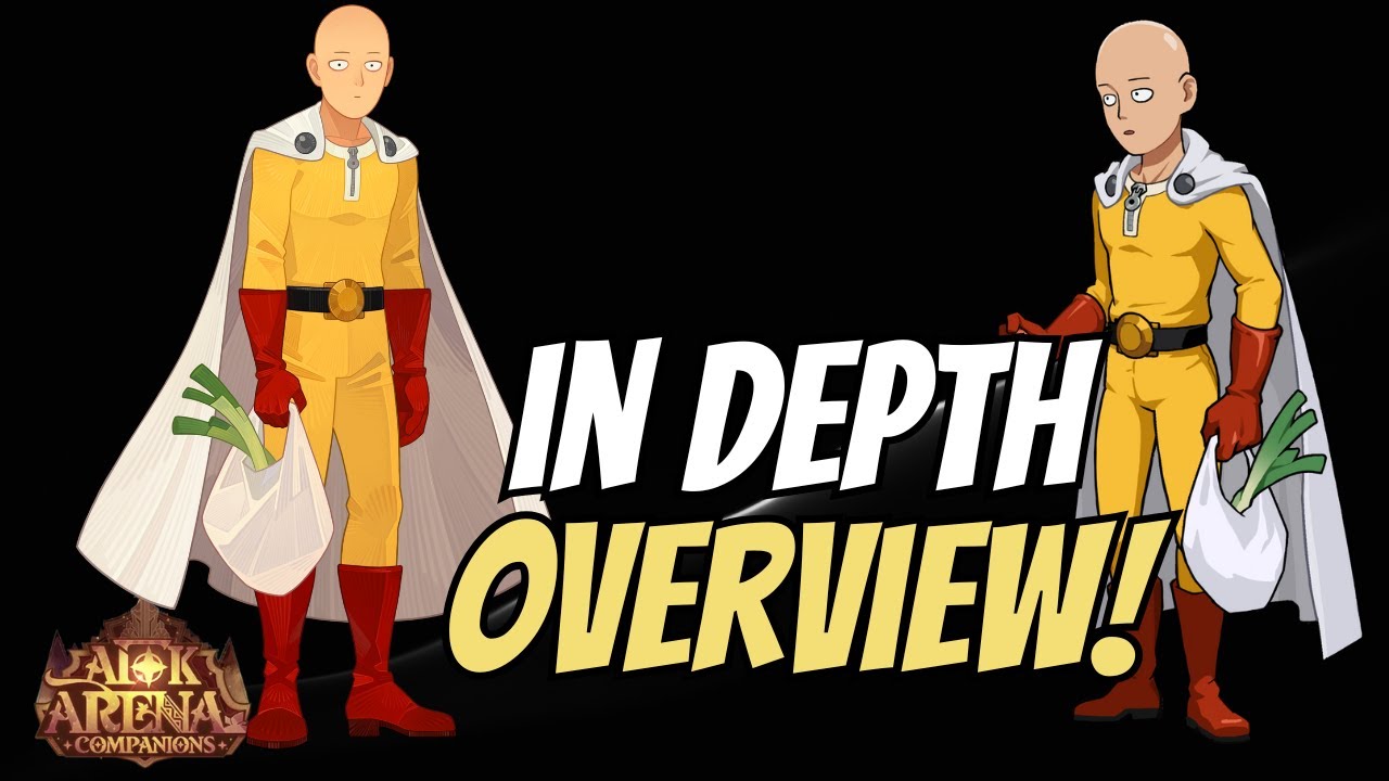 Обзор героя Сайтамы | Спутники в AFK Arena