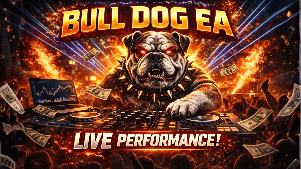 Bull Dog EA LIVE 🔴 24/7 | Forex Bot Analysis & Learning Session