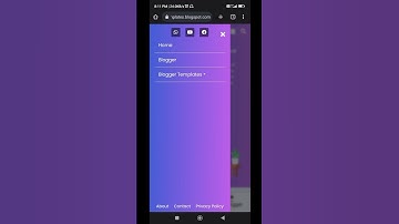 How to make Responsive Navigation Bar for Website in HTML #shorts #html