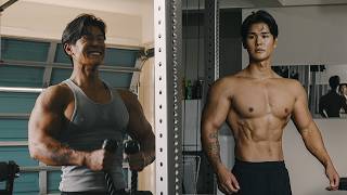 [ Arm Workout ] Full workout in the garage gym!