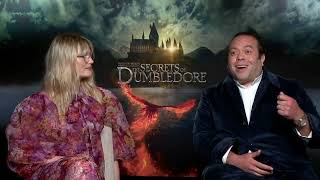 FB Secrets Dumbledore Interview: Alison Sudol + Dan Fogler (Jacob Kowalski)