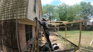 Progress on Patio June 5th 2022