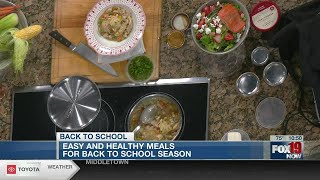 Easy Healthy Back to School Meals from CookinGenie