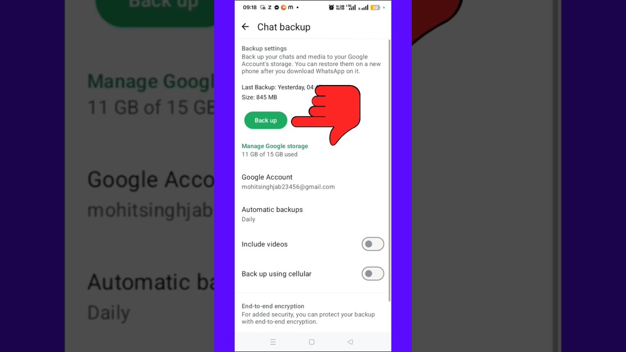 How to backup your WhatsApp chat | WhatsApp tricks 