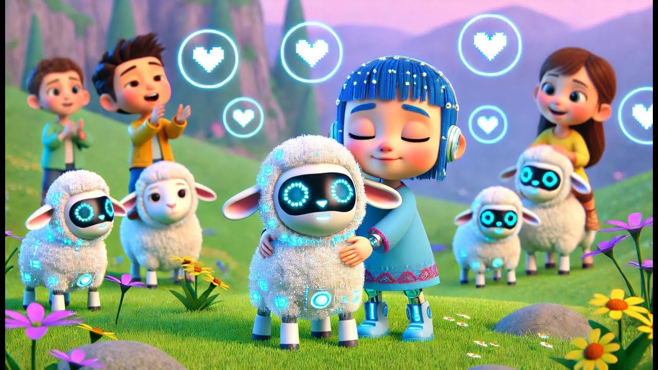 My Robo Lamb | AI Pet Love | Futuristic Kids Rhyme