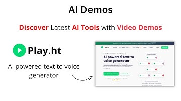 Generate Realistic Text to Speech with Play.ht  AI-Powered Voice Generator | Play.ht Demo