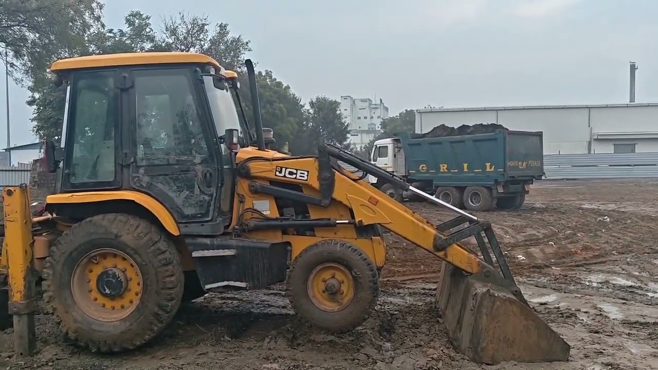 Daily routine bilog JCB work in daily 