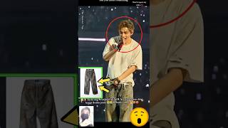 😱‼️ Taehyung Wearing FAF NEW New Commune shirt, baggy denim jeans 😭😭 he looks so hot 🔥🥵🥵#bts#shorts