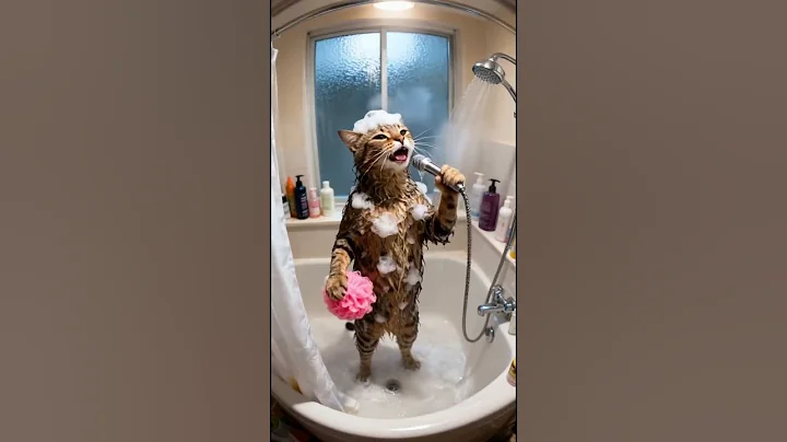 Video 11460691: cat bath, hilarious cat, cute hilarious cats