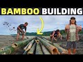 BAMBOO BEACH HOME BUILDING | Ocean Water Treatment | PHILIPPINES LAND LIFE IN DAVAO